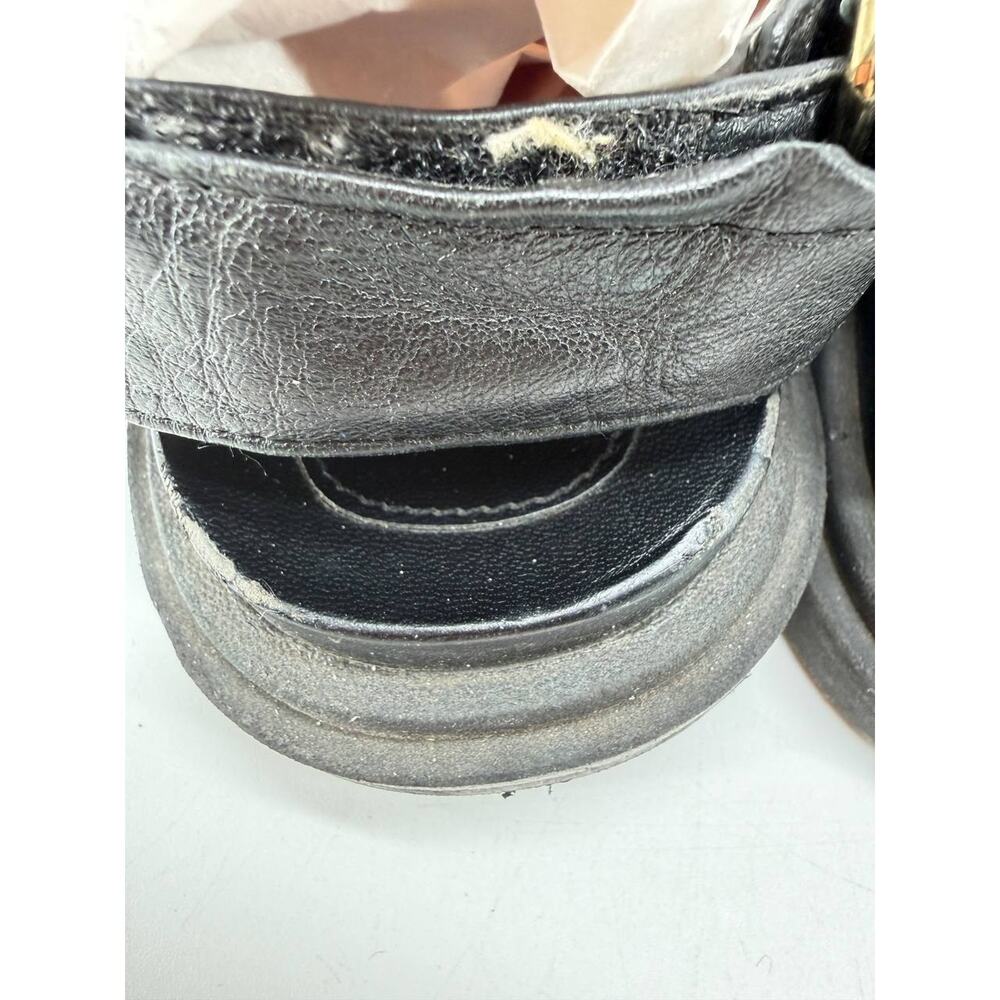 Zara Women Black Chunky Platform Sport Sandals Hook & Loop Straps EU 40 - Picture 4 of 8